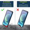 iPhone 12 Mini Glazen Screenprotector - Case Friendly - Set van 2