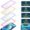 iPhone 12 Pro Glazen Screenprotector - Full Cover - Set van 2