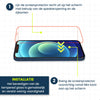 iPhone 13 Glazen Screenprotector - Case Friendly - Set van 2