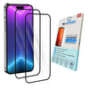 iPhone 15 Glazen Screenprotector - Full Cover - Set van 2