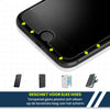 iPhone 6 Glazen Screenprotector - Case Friendly - Set van 2