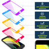 iPhone 8 Glazen Screenprotector - Full Cover - Set van 2