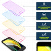 iPhone SE (2020) Glazen Screenprotector - Case Friendly - Set van 2