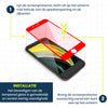 iPhone SE (2022) Glazen Screenprotector - Full Cover - Set van 2