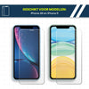 iPhone XR Glazen Screenprotector - Case Friendly - Set van 2