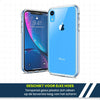 iPhone XR Glazen Screenprotector - Case Friendly - Set van 2