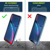 iPhone XR Glazen Screenprotector - Full Cover - Set van 2