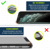 iPhone XS Max Glazen Screenprotector - Full Cover - Set van 2