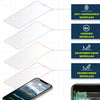 iPhone XS Glazen Screenprotector - Case Friendly - Set van 2