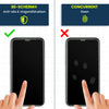 iPhone XS Glazen Screenprotector - Case Friendly - Set van 2
