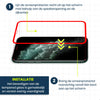 iPhone X Glazen Screenprotector - Full Cover - Set van 2