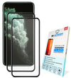 iPhone X Glazen Screenprotector - Full Cover - Set van 2