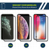 iPhone X Glazen Screenprotector - Full Cover - Set van 2