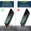 iPhone X Glazen Screenprotector - Full Cover - Set van 2