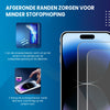 iPhone 15 Glazen Screenprotector - Case Friendly - Set van 2